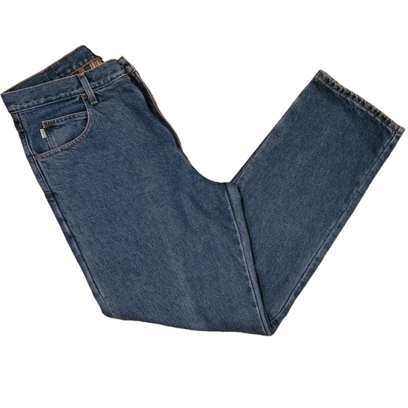 L.L. Bean Men's Natural Fit Jeans with inner lining Size 34×32 - Picture 2 of 6